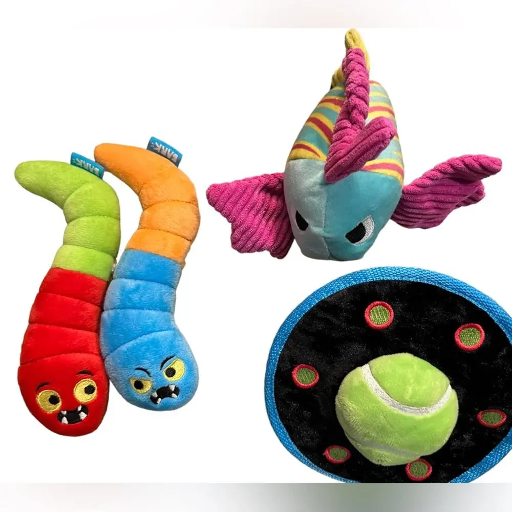 Bark Box Bundle of Toys for Medium Sized Pet